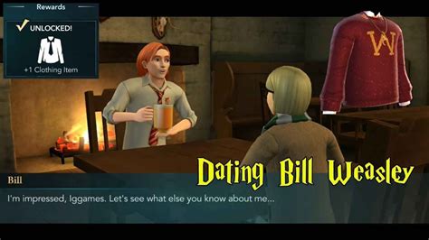 dating bill weasley